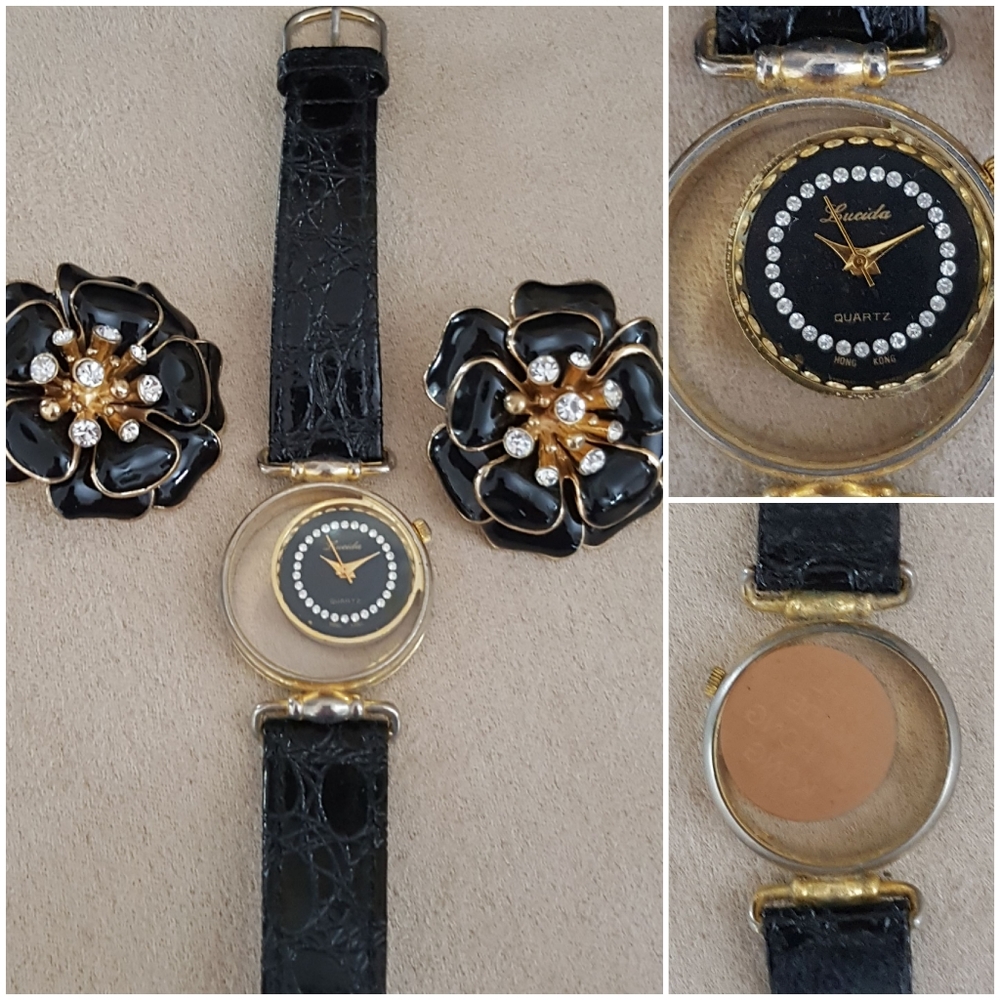 LUCITA QUARTZ WATCH